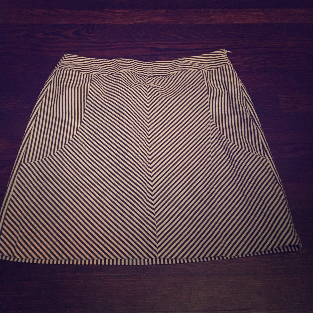Sandro Seersucker Mini Skirt!